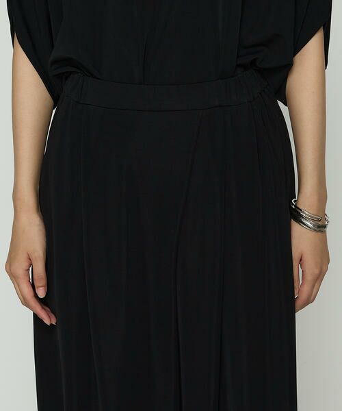 COMME CA PLATINUM / コムサ・プラチナ その他パンツ | ハイテンションポンチライト ドレープタックパンツ | 詳細8