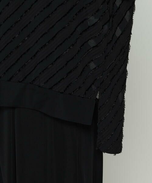 COMME CA PLATINUM / コムサ・プラチナ カットソー | バイアス柄カットジャカード バイアス柄プルオーバー | 詳細9