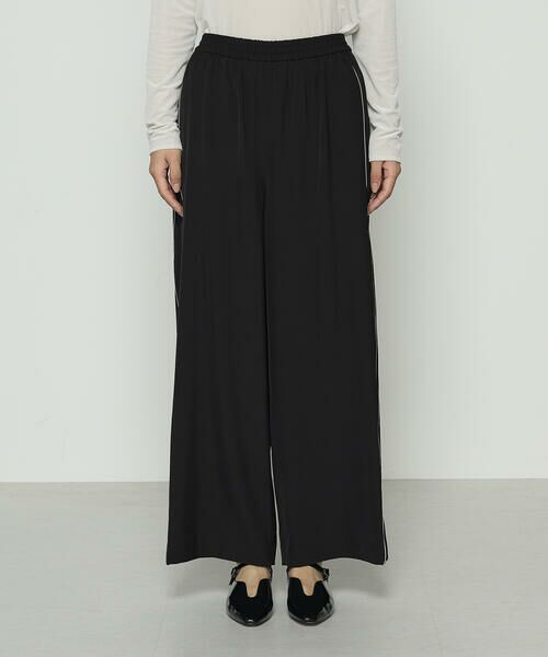 COMME CA PLATINUM / コムサ・プラチナ その他パンツ | ツイルストレッチサイドライントラックパンツ | 詳細8