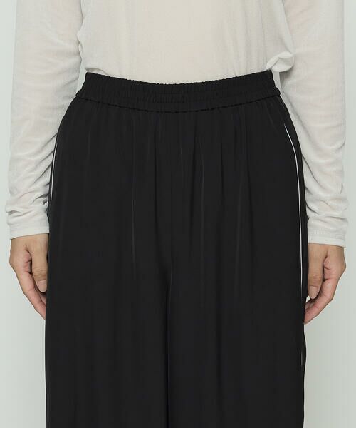 COMME CA PLATINUM / コムサ・プラチナ その他パンツ | ツイルストレッチサイドライントラックパンツ | 詳細11