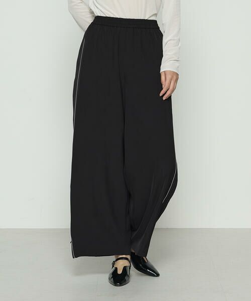 COMME CA PLATINUM / コムサ・プラチナ その他パンツ | ツイルストレッチサイドライントラックパンツ | 詳細6