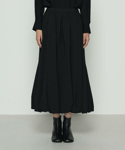 COMME CA PLATINUM / コムサ・プラチナ ロング・マキシ丈スカート | エアリータフタ バルーンスカート | 詳細3