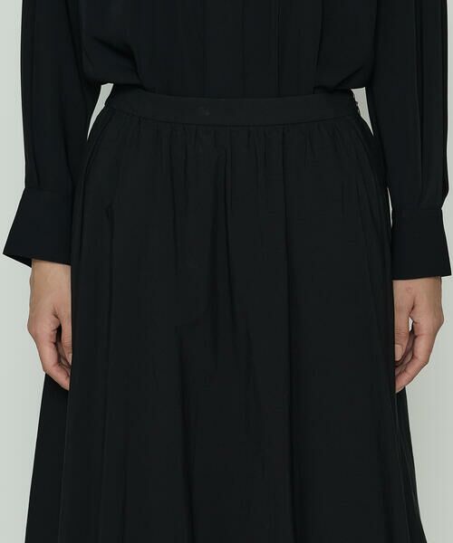 COMME CA PLATINUM / コムサ・プラチナ ロング・マキシ丈スカート | エアリータフタ バルーンスカート | 詳細6