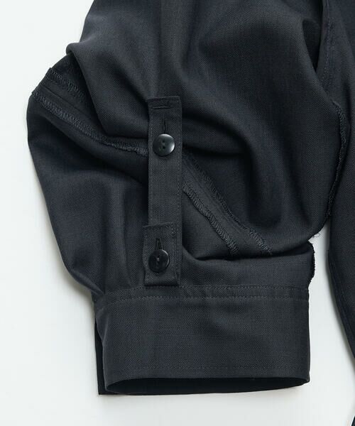 COMME CA PLATINUM / コムサ・プラチナ その他アウター | T/W平ボイル シャツジャケット | 詳細17