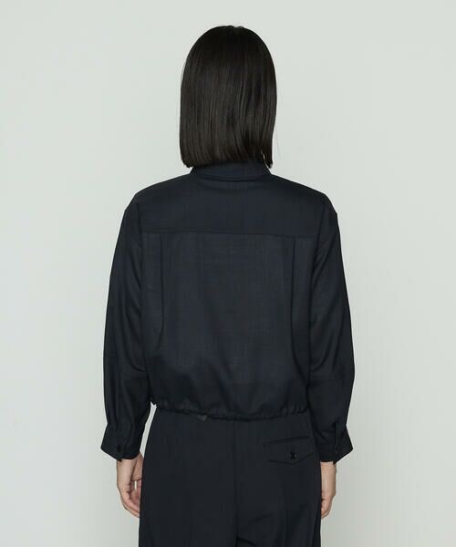 COMME CA PLATINUM / コムサ・プラチナ その他アウター | T/W平ボイル シャツジャケット | 詳細9