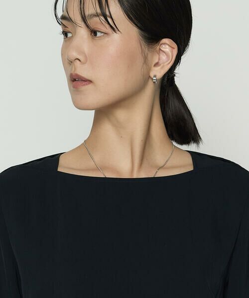 COMME CA PLATINUM / コムサ・プラチナ カットソー | トリアセビンテージツイル プルオーバー | 詳細6