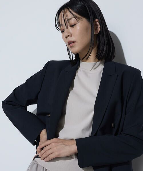 COMME CA PLATINUM / コムサ・プラチナ テーラードジャケット | T/W2WAYストレッチ ジャケット | 詳細25