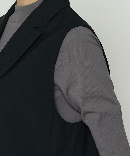 COMME CA PLATINUM / コムサ・プラチナ ベスト | ネオストレッチトロ ジレ | 詳細8