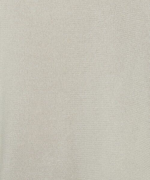 COMME CA PLATINUM / コムサ・プラチナ ニット・セーター | シルキー天竺ニット ポロニットプルオーバー | 詳細17