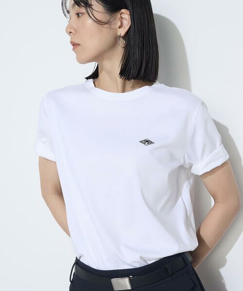 COMME CA PLATINUM / コムサ・プラチナ Tシャツ | スーピマコットンポンチ ワッペンTシャツ | 詳細9