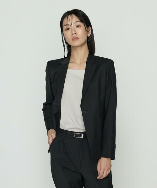 COMME CA PLATINUM / コムサ・プラチナ セットアップ | 【セットアップ対応】ブライトリー トロ シングルジャケット | 詳細2