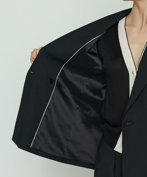 COMME CA PLATINUM / コムサ・プラチナ セットアップ | 【セットアップ対応】ブライトリー トロ ダブルジャケット | 詳細10