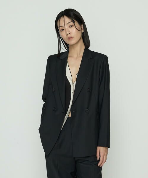 COMME CA PLATINUM / コムサ・プラチナ セットアップ | 【セットアップ対応】ブライトリー トロ ダブルジャケット | 詳細3