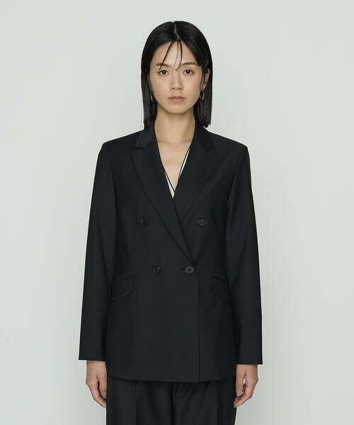 COMME CA PLATINUM / コムサ・プラチナ セットアップ | 【セットアップ対応】ブライトリー トロ ダブルジャケット | 詳細4