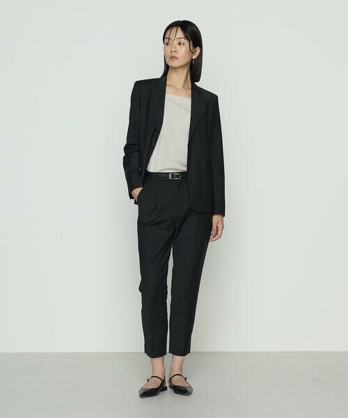 COMME CA PLATINUM / コムサ・プラチナ セットアップ | 【セットアップ対応】ブライトリー トロテーパードパンツ | 詳細1