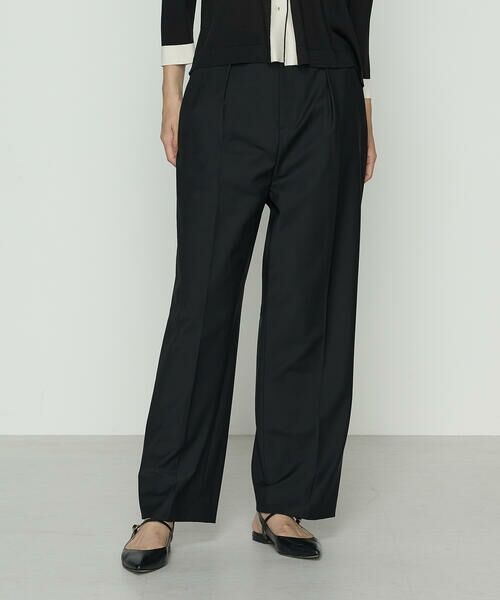 COMME CA PLATINUM / コムサ・プラチナ セットアップ | 【セットアップ対応】ブライトリー ワイドパンツ | 詳細4