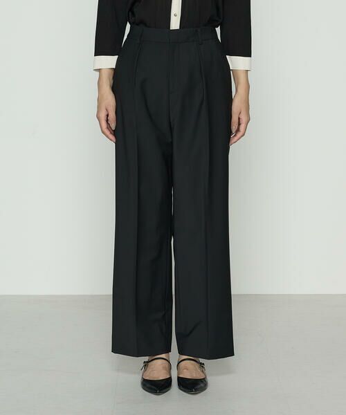 COMME CA PLATINUM / コムサ・プラチナ セットアップ | 【セットアップ対応】ブライトリー ワイドパンツ | 詳細5