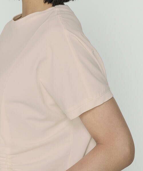 COMME CA PLATINUM / コムサ・プラチナ Tシャツ | 和紙ジャージー ドローイングTシャツ | 詳細9