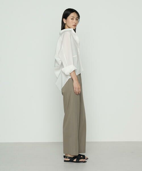 COMME CA PLATINUM / コムサ・プラチナ その他パンツ | ハイテンションポンチ ワイドパンツ | 詳細24