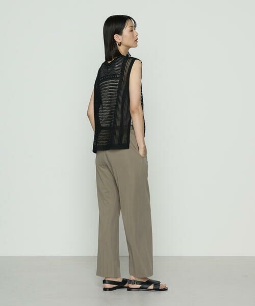 COMME CA PLATINUM / コムサ・プラチナ ニット・セーター | コイルヤーン レーシーベスト | 詳細18