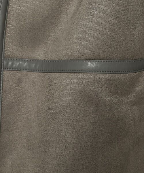 COMME CA PLATINUM / コムサ・プラチナ ベスト | エコファー リバーシブルジレ | 詳細15