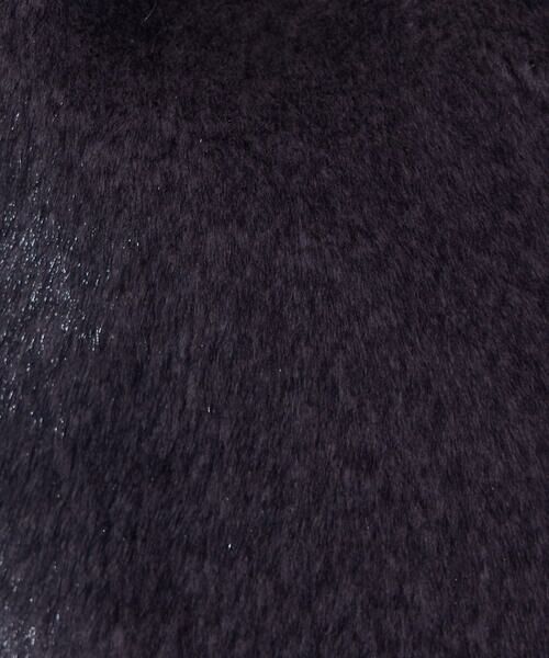 COMME CA PLATINUM / コムサ・プラチナ ベスト | エコファー リバーシブルジレ | 詳細24