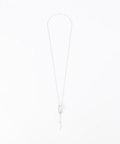 COMME CA PLATINUM / コムサ・プラチナ ネックレス・ペンダント・チョーカー | オーバルパーツスライド ネックレス