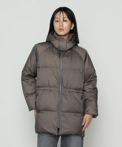 COMME CA PLATINUM / コムサ・プラチナ その他アウター | ライトナイロンタフタ  フード付きダウンコート
