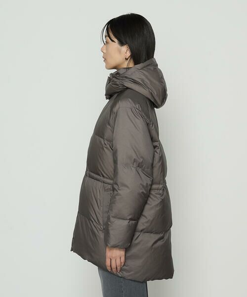 COMME CA PLATINUM / コムサ・プラチナ その他アウター | ライトナイロンタフタ  フード付きダウンコート | 詳細10