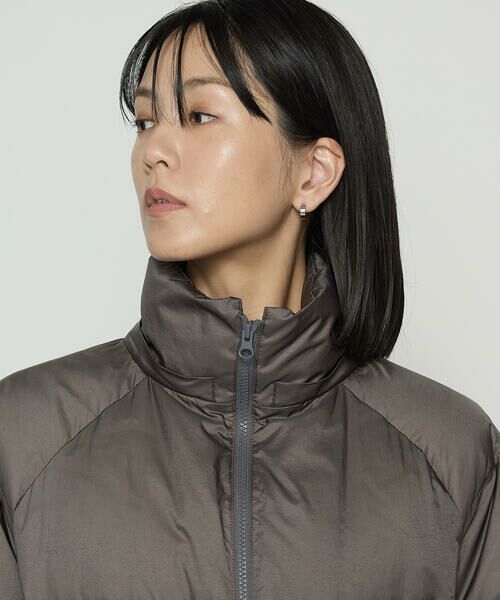 COMME CA PLATINUM / コムサ・プラチナ その他アウター | ライトナイロンタフタ  フード付きダウンコート | 詳細15