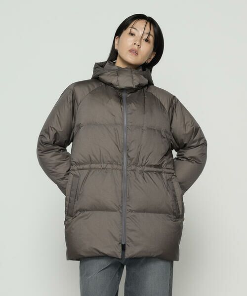 COMME CA PLATINUM / コムサ・プラチナ その他アウター | ライトナイロンタフタ  フード付きダウンコート | 詳細5