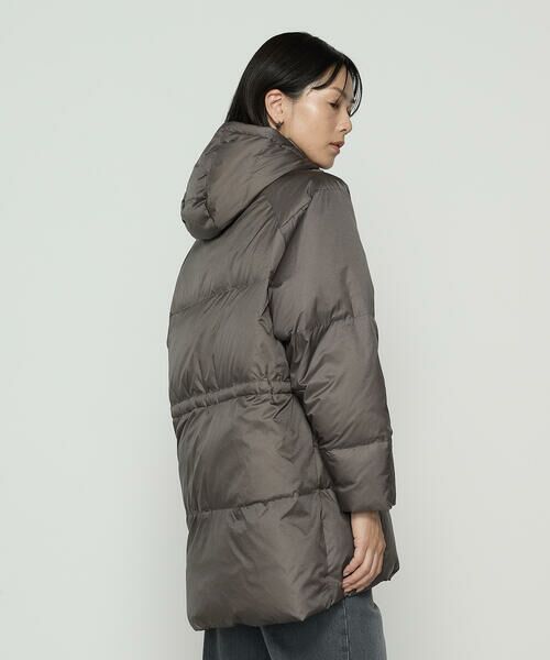 COMME CA PLATINUM / コムサ・プラチナ その他アウター | ライトナイロンタフタ  フード付きダウンコート | 詳細7