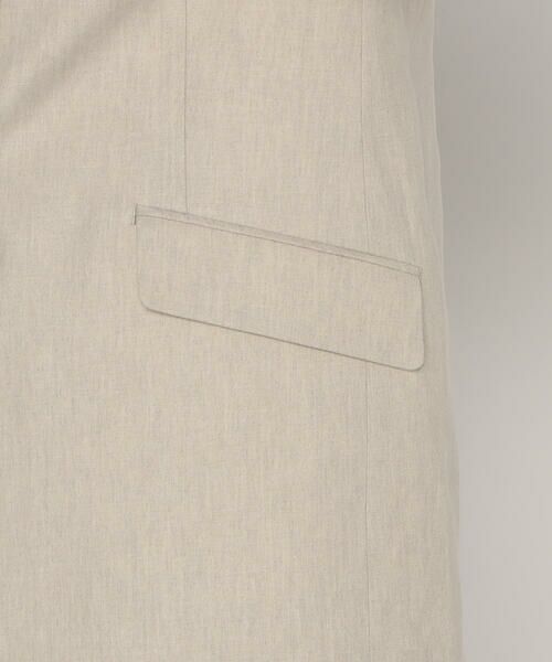 COMME CA PLATINUM / コムサ・プラチナ セットアップ | 【セットアップ対応】高密度リネンストレッチツイル スタンドテーラードジャケット | 詳細25