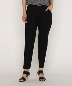 COMME CA PLATINUM / コムサ・プラチナ セットアップ | 【セットアップ対応】高密度リネンストレッチツイル テーパードパンツ