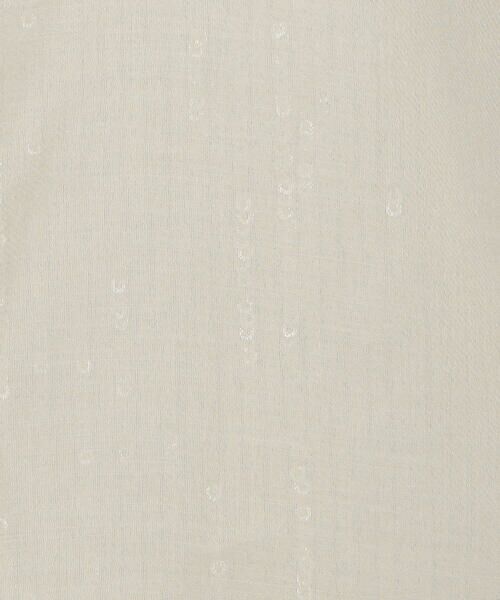 COMME CA PLATINUM / コムサ・プラチナ シャツ・ブラウス | シルクコットンサテンオーガンジー バンドカラーシャツ | 詳細16