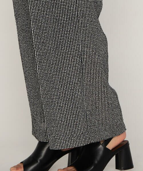 COMME CA PLATINUM / コムサ・プラチナ その他パンツ | からみツイード ワイドパンツ | 詳細11