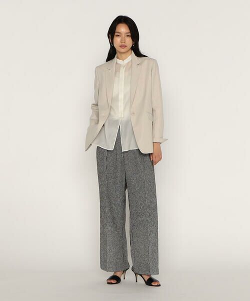COMME CA PLATINUM / コムサ・プラチナ その他パンツ | からみツイード ワイドパンツ | 詳細2
