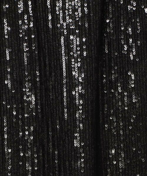 COMME CA PLATINUM / コムサ・プラチナ ロング・マキシ丈スカート | 【セットアップ対応】スパンコール刺繍ボンディング ナロースカート | 詳細17