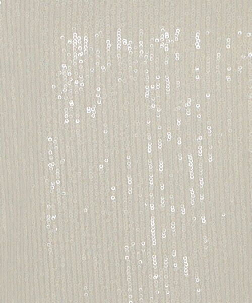 COMME CA PLATINUM / コムサ・プラチナ キャミソール・チューブトップ | 【セットアップ対応】スパンコール刺繍シフォンボンディング キャミソール | 詳細5