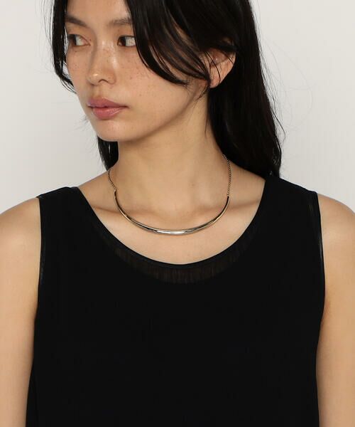 COMME CA PLATINUM / コムサ・プラチナ タンクトップ | シアーシフォン楊柳 タンクトップ | 詳細10