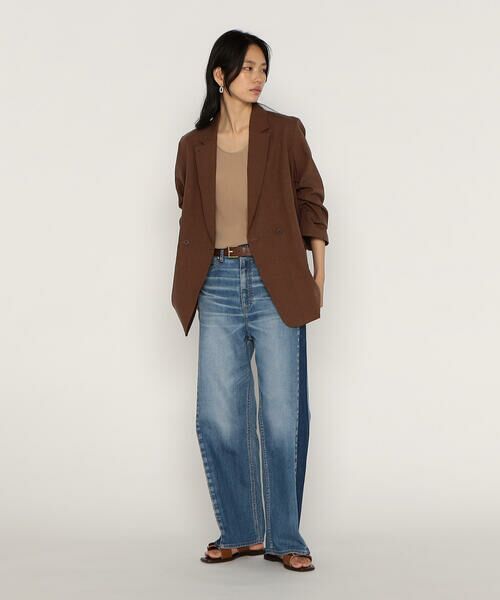 COMME CA PLATINUM / コムサ・プラチナ タンクトップ | シアーシフォン楊柳 タンクトップ | 詳細22