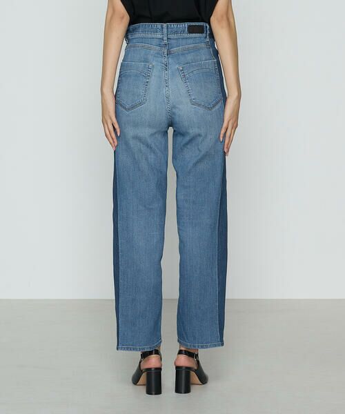COMME CA PLATINUM / コムサ・プラチナ デニムパンツ | 中空ストレッチデニム ワイドジーンズ | 詳細14
