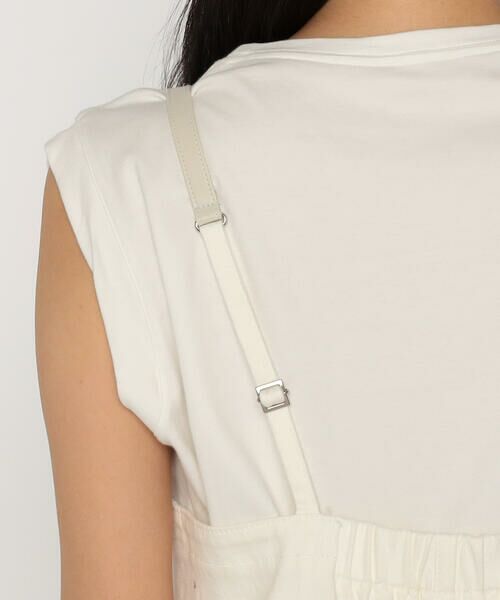 COMME CA PLATINUM / コムサ・プラチナ サロペット・オールインワン | 中空ストレッチデニム オーバーオール | 詳細16