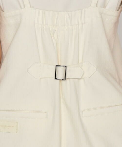 COMME CA PLATINUM / コムサ・プラチナ サロペット・オールインワン | 中空ストレッチデニム オーバーオール | 詳細19