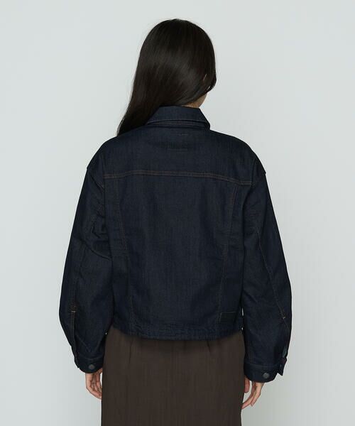 COMME CA PLATINUM / コムサ・プラチナ Gジャン・デニムジャケット | 中空ストレッチデニム ジャケット | 詳細10
