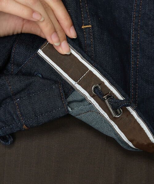 COMME CA PLATINUM / コムサ・プラチナ Gジャン・デニムジャケット | 中空ストレッチデニム ジャケット | 詳細14