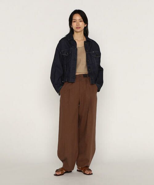 COMME CA PLATINUM / コムサ・プラチナ Gジャン・デニムジャケット | 中空ストレッチデニム ジャケット | 詳細3