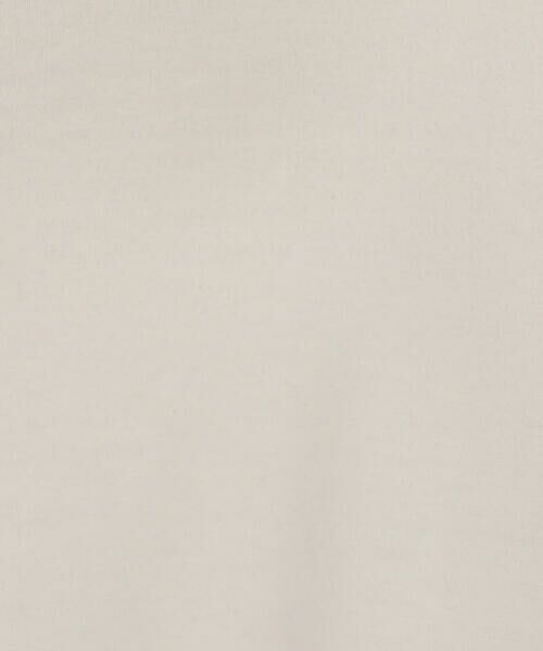 COMME CA PLATINUM / コムサ・プラチナ Tシャツ | 60/-スビン リサイクルオーガニックスムース　ねじりスリーブTシャツ | 詳細5