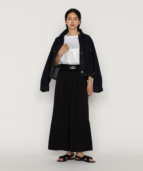 COMME CA PLATINUM / コムサ・プラチナ Tシャツ | コットンハイゲージポンチ ロゴプルオーバー | 詳細3