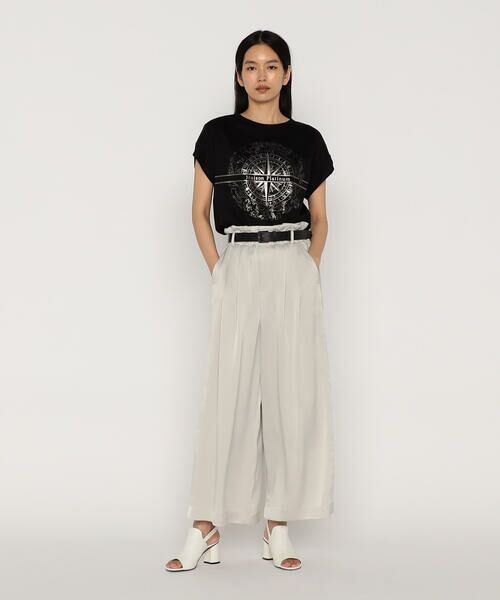 COMME CA PLATINUM / コムサ・プラチナ Tシャツ | コットンハイゲージポンチ ロゴプルオーバー | 詳細19